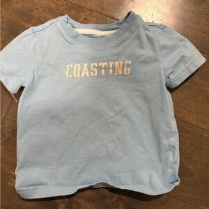 Janie and Jack Light Blue 'Coasting' Tee